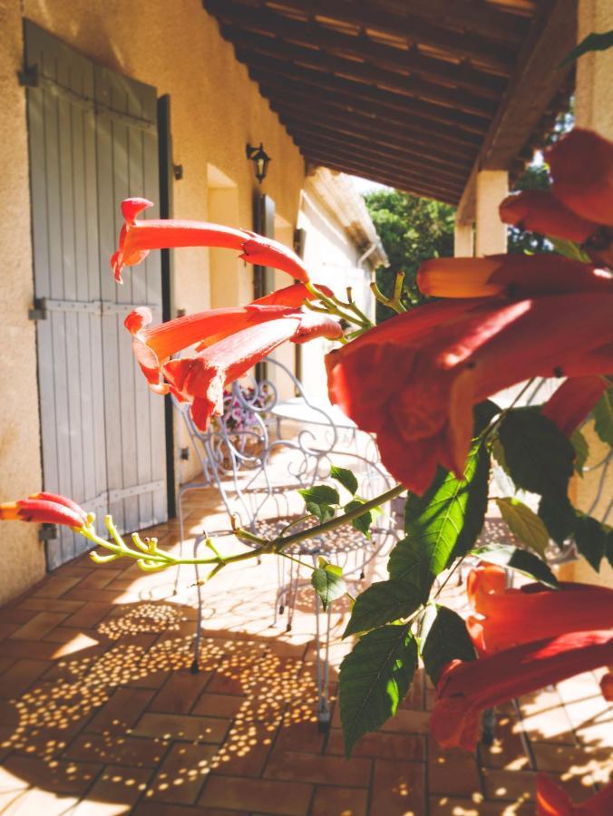 Mas De La Croix - Chambres D'Hotes Sernhac Bagian luar foto